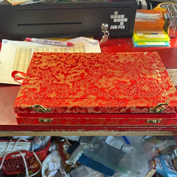 Elegant Floral Embroidered Scarf - Picture 6 of 6